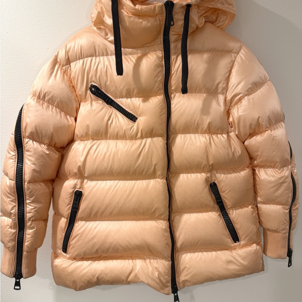 Moncler Pink Liriope Puffer Down Jacket - Picture 5 of 16